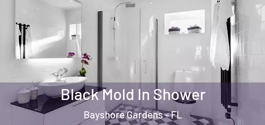  Black Mold In Shower Bayshore Gardens - FL