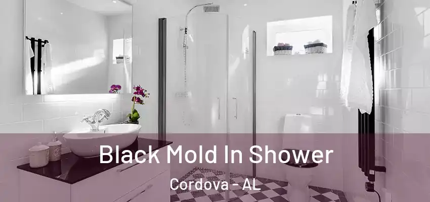 Black Mold In Shower Cordova - AL