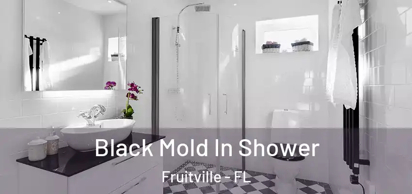  Black Mold In Shower Fruitville - FL
