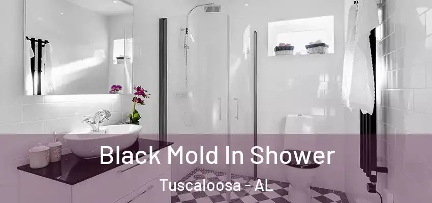 Black Mold In Shower Tuscaloosa - AL